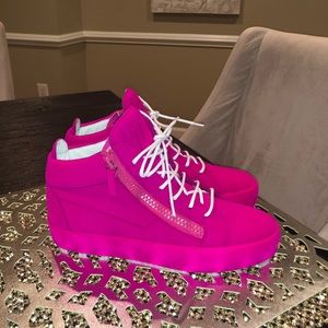 Giuseppe Zanotti Garnet High-top Sneakers